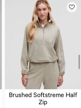 Brushed Softstreme Half Zip